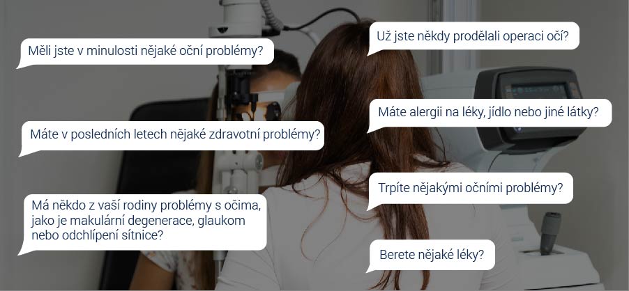 Lekarz zada Ci kilka pytań przed badaniem