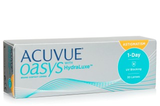 Acuvue Oasys 1-Day with HydraLuxe for Astigmatism (30 soczewek)