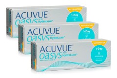 Acuvue Oasys 1-Day with HydraLuxe for Astigmatism (90 soczewek)