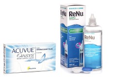 Acuvue Oasys (6 soczewek) + ReNu MultiPlus 360 ml z etui