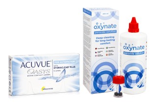 Acuvue Oasys for Astigmatism (6 soczewek) + Oxynate Peroxide 380 ml z pojemnikiem