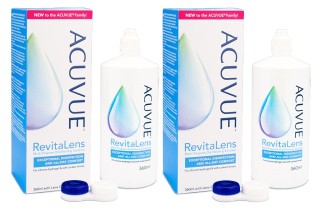 Acuvue RevitaLens 2 x 360 ml z pojemnikami