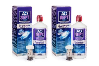 AOSEPT PLUS z Hydraglyde 2 x 360 ml z pojemnikami