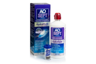 AOSEPT PLUS z Hydraglyde 360 ml z pojemnikiem - DE