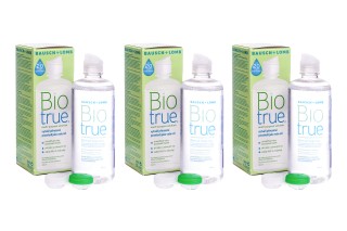 Biotrue Multi-Purpose 3 x 300 ml z pojemnikami