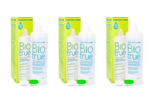 Biotrue Multi-Purpose 3 x 480 ml z pojemnikami