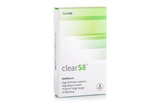 Clear 58 (6 soczewek)