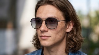 Izipizi Sun #Cruise Black Gray Shading lenses Wygenerowany obraz