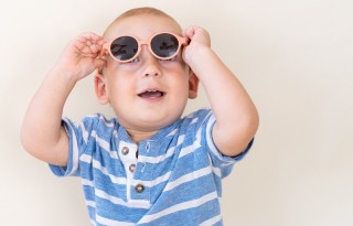 Izipizi Sun Kids #D Apricot (dla wieku 9–36 miesięcy) 37079