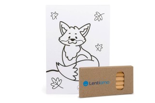 Kolorowanki + kredki Lentiamo (bonus)