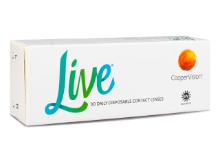 Live daily disposable (30 soczewek)