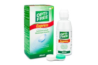 OPTI-FREE Express 120 ml z pojemnikiem