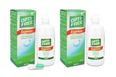OPTI-FREE Express 2 x 355 ml z pojemnikami