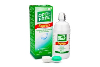 OPTI-FREE Express 355 ml z pojemnikiem - DE