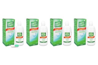 OPTI-FREE Express 4 x 355 ml z pojemnikami