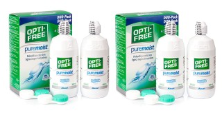 OPTI-FREE PureMoist 4 x 300 ml z pojemnikami