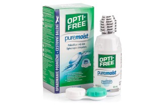 OPTI-FREE PureMoist 90 ml z pojemnikiem