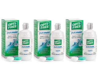 OPTI-FREE PureMoist 3 x 300 ml z pojemnikami