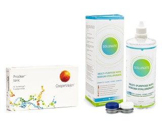 Proclear Toric (6 soczewek) + Solunate Multi-Purpose 400 ml z pojemnikiem