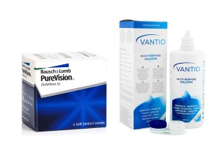 PureVision (6 soczewek) + Vantio Multi-Purpose 360 ml z pojemnikiem