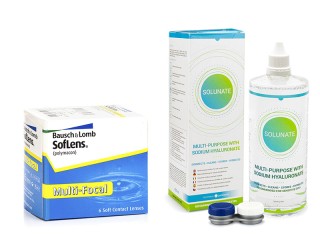 SofLens Multi-Focal (6 soczewek) + Solunate Multi-Purpose 400 ml z pojemnikiem