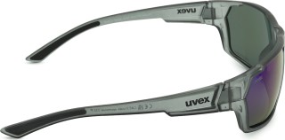 Uvex Sportstyle 233P Smoke Matt/Mir. Blue S5320975540 39717